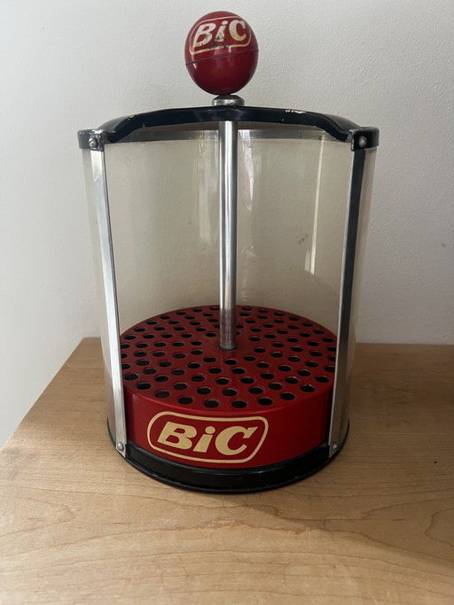 Espositore per penne Bic d'epoca