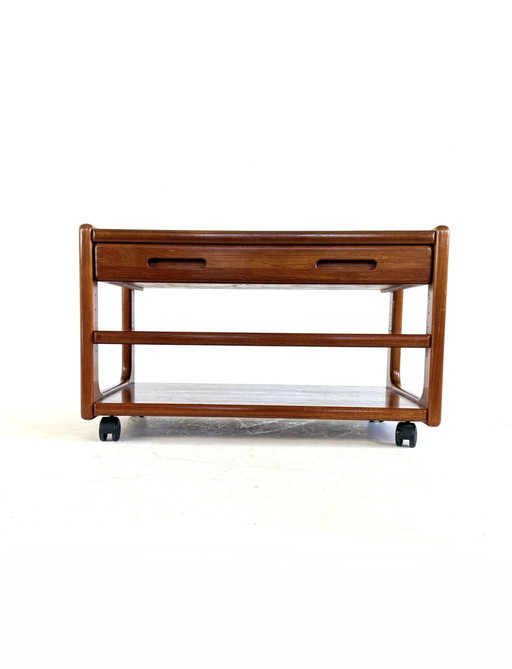 Vintage Danish teak audio furniture/TV cabinet '80