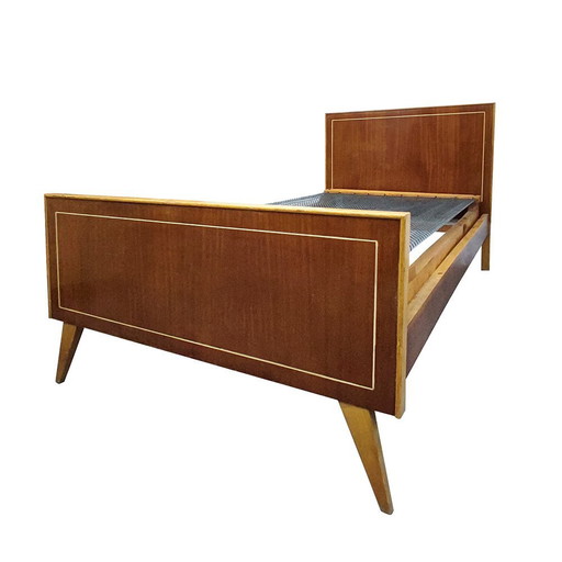 Mid-Century Single Bed, Spain, 1950s