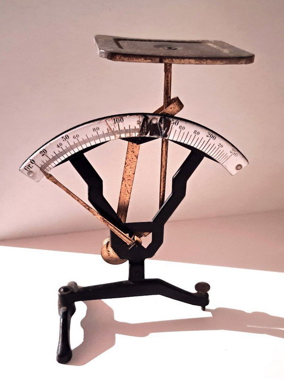 Buchstabenmaßstab, Marke JMAZ, DRGM, 22 x 17 cm – Dekorative Objekte, Metal, Brass (photo 5 of 5)