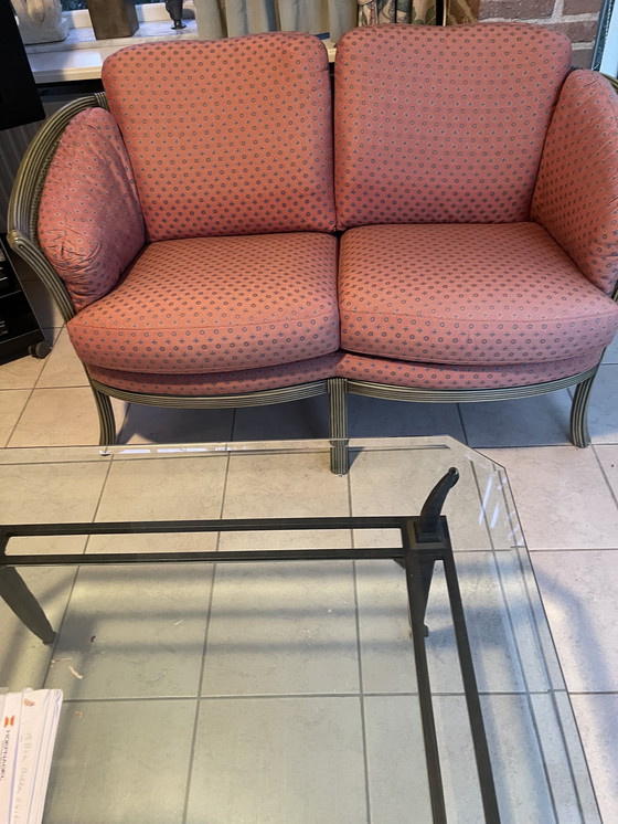 Image 1 of Superb 2-seater Bench With Webbing, Zgan