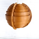 Lampe suspendue vintage Hans Agne Jakobsson