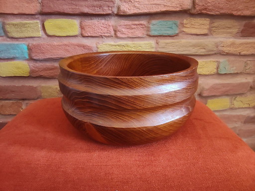 Teak Schale Vintage 60er / 70er Jahre Danish Teak