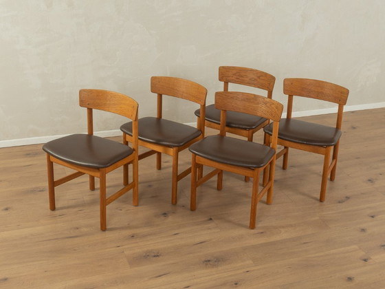 Image 1 of 3236 MØGENSEN Esszimmerstühle, Børge Mogensen, Fredericia Møbelfabrik