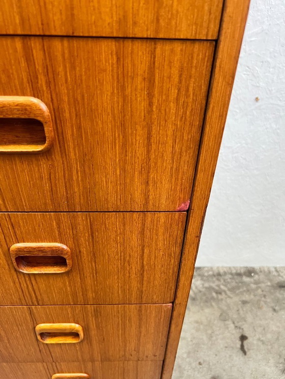 Image 1 of Vintage Midcentury Chest of Drawers, Smi Sweden, 1960s