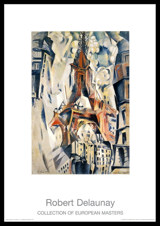 Delaunay, Robert - La Tour Eiffel - Collezione di maestri europei