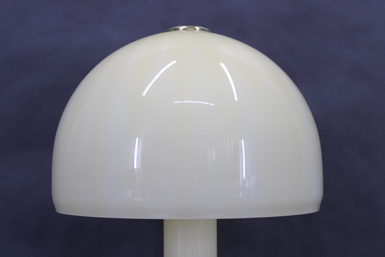 Image 1 of 1970s Glass Mushroom Table Lamp, Italy
