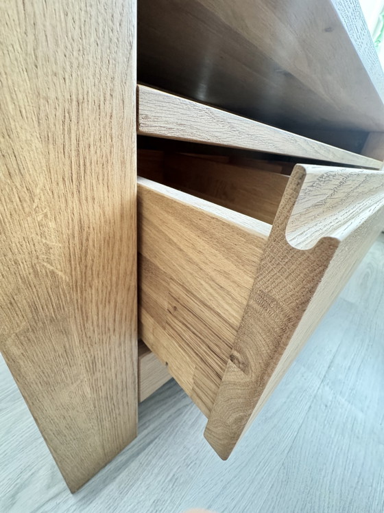 Image 1 of Moderner TV-Schrank aus Hartholz mit Schublade, 117 x 45 x 49 cm (H)