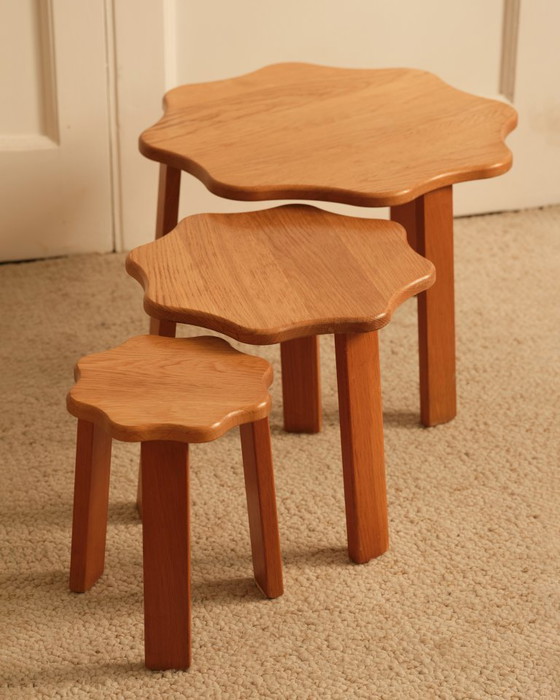 Image 1 of Trio de tables gigognes