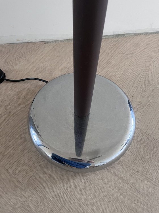 Lampada da terra/ad arco vintage Dijkstra Space Age con doppio paralume – Dijkstra Lampen, Lampade da terra (photo 6 of 11)
