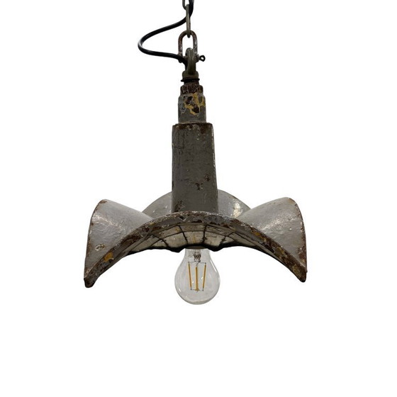 Image 1 of Suspension industrielle vintage n° 1 par Esla avec miroirs
