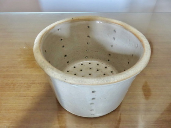 Stampo per formaggio antico XXL in gres smaltato, 1900 – Oggetti decorativi, Ceramic (photo 12 of 12)