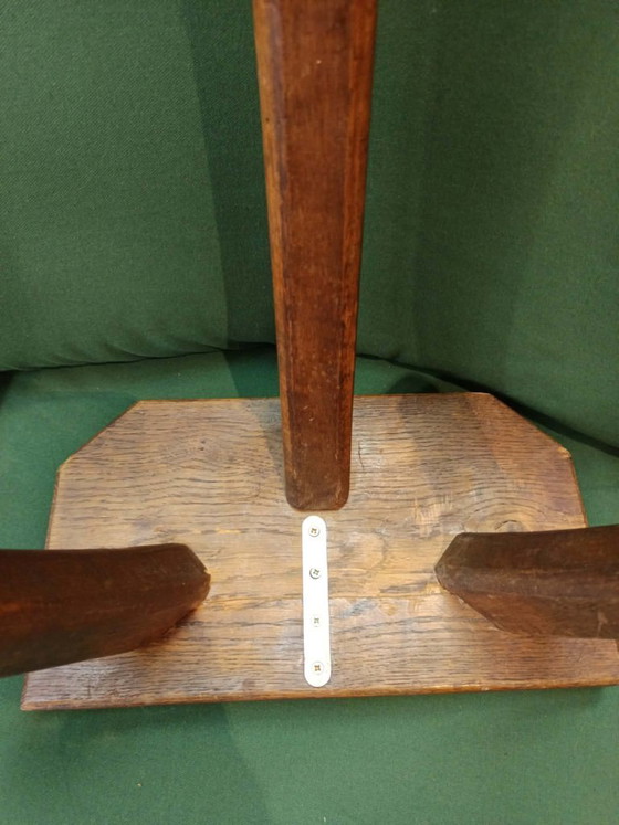 Image 1 of 2x vintage brutalist stools