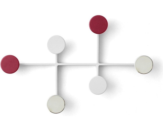 Image 1 of Menu - Afteroom Coat Hanger, White/Chrome