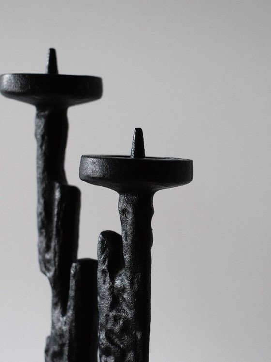 Image 1 of Horst Dalbeck Brutalist Candle Holder