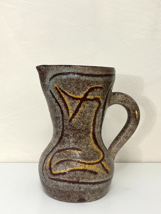 Image 1 of Mid-century Accolay ceramic vase, signed