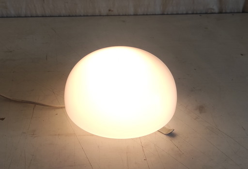 Opaline globe ceiling or wall light - mid-20th century