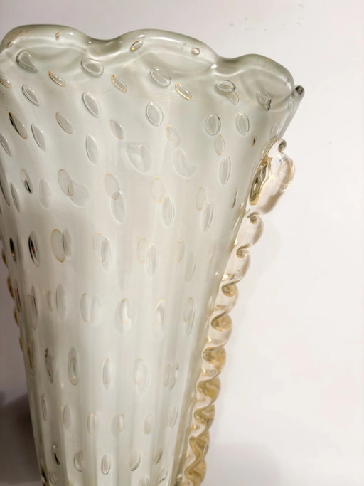 Murano Bullicante Glass Vase by Barovier & Toso, 1960s – vazen, Murano Glass (photo 2 of 16)