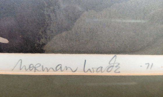 Norman Wade 1971, Fountains Abbey (Edition 4/60) Lithographs & prints, Paper, Brown (photo 4 of 12)