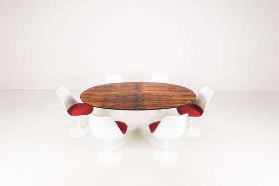 Image 1 of Set of 6 Tulip Dining Chairs by Maurice Burke for Arkana, England, 1960s