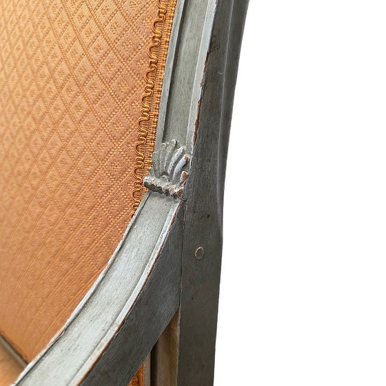 Image 1 of Antiek Franse Louis XVI armstoel, circa 1780