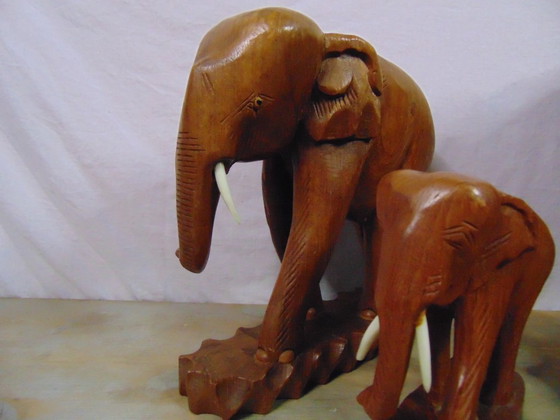 Image 1 of Collection d'éléphants de Thaïlande