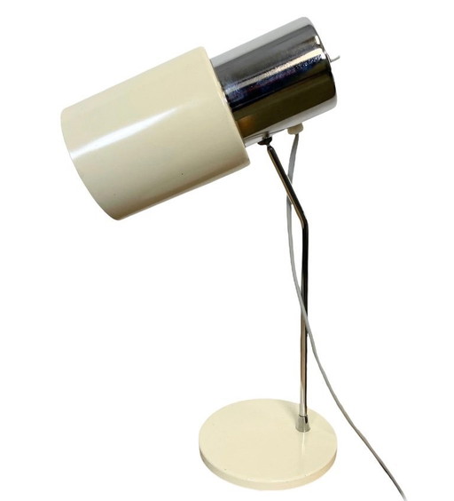 Lampada da tavolo beige di Josef Hurka per Napako, anni '70