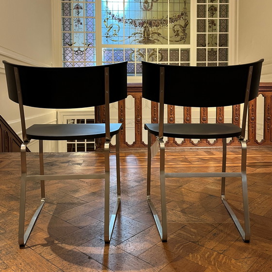 Image 1 of Sedia da pranzo Arclinea Olimpia (set di 2)