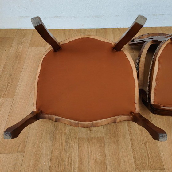 Set di sedie e poltrone vintage francesi Luigi XV Gobelin – Textile (photo 17 of 20)