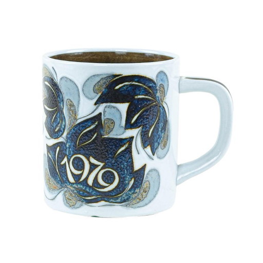 Tazza in porcellana, design danese, 1975, designer: Ivan Weiss, produttore: Royal Copenhagen