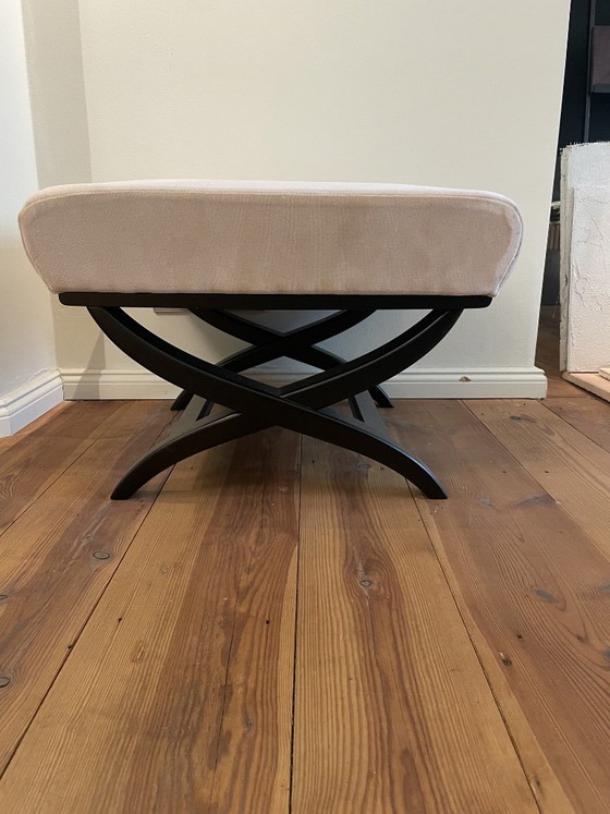 1 x ARFLEX POUF, Hocker & Poufs, Holz, Schwarz (Foto 9 von 11)