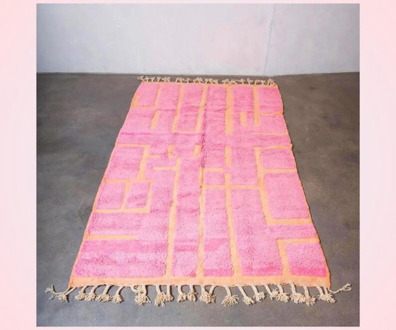 Image 1 of Tappeto berbero marocchino rosa-arancione, 200 cm x 300 cm