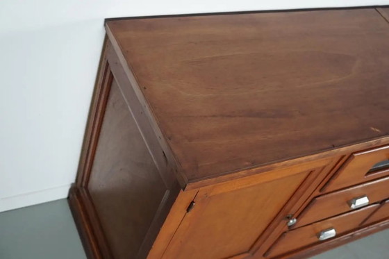 Image 1 of Grande mobiletto da merceria/negozio vintage in pino francese, anni '50