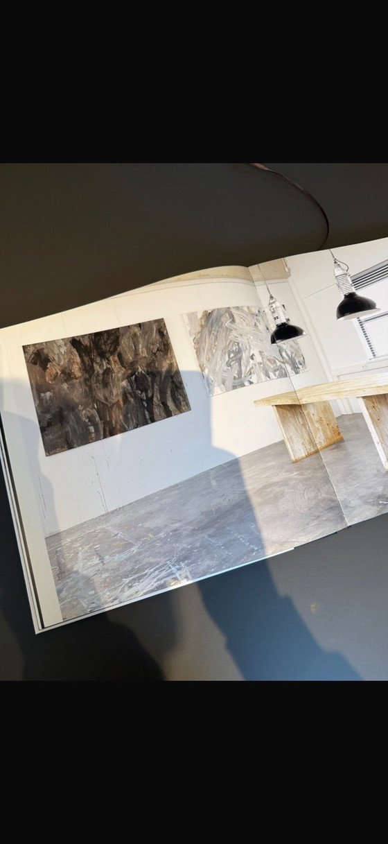 Image 1 of Michél Poort schilderij/art work  “black tulps”