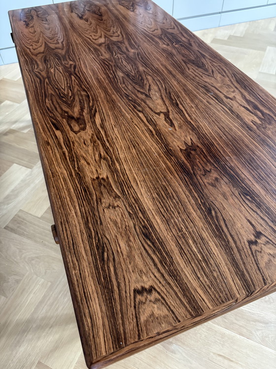 Elegante vintage salontafel van palissanderhout – midden 20e eeuw / jaren 60 – Wood (photo 3 of 6)