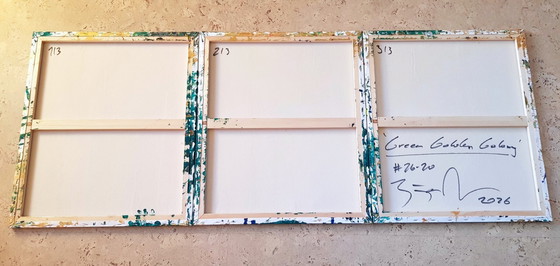 Image 1 of Jürgen Angeler - Green Golden Galaxy