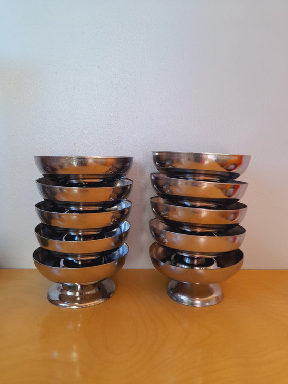 Image 1 of Roestvrijstalen ijs- of dessertbekers