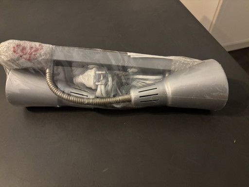 Applique murale IKEA Kvart vintage neuve à 2 têtes, grise