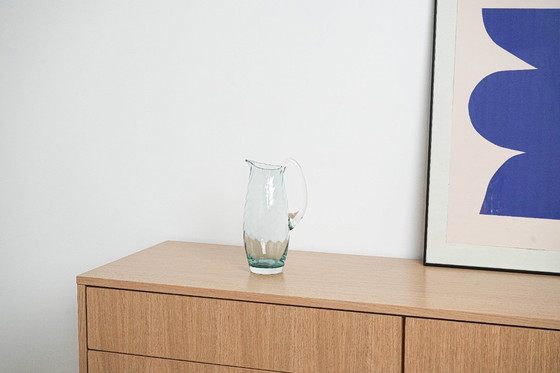 Image 1 of Brocca in vetro, design italiano, anni '70, made in Italy