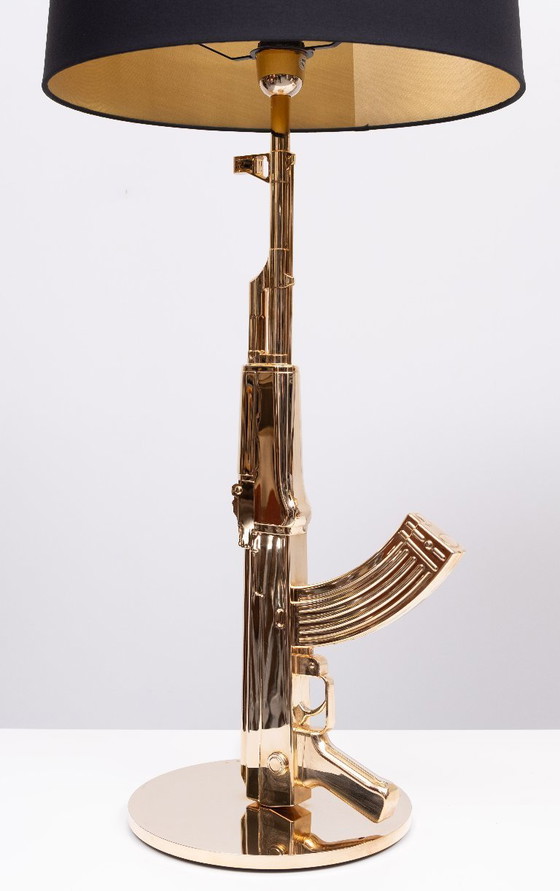 Image 1 of Original Flos AK 47 Kalashnikov table lamp by Philippe Starck, 2005.
