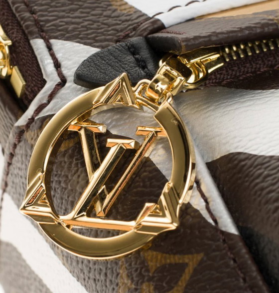 Image 1 of Borsa LOUIS VUITTON in tela marrone - 100965