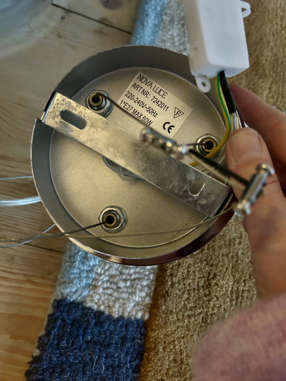 Image 1 of Nova Luce, Set aus zwei Pendelleuchten