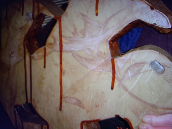 Image 1 of Decorazione murale butalista con uomini a cavallo