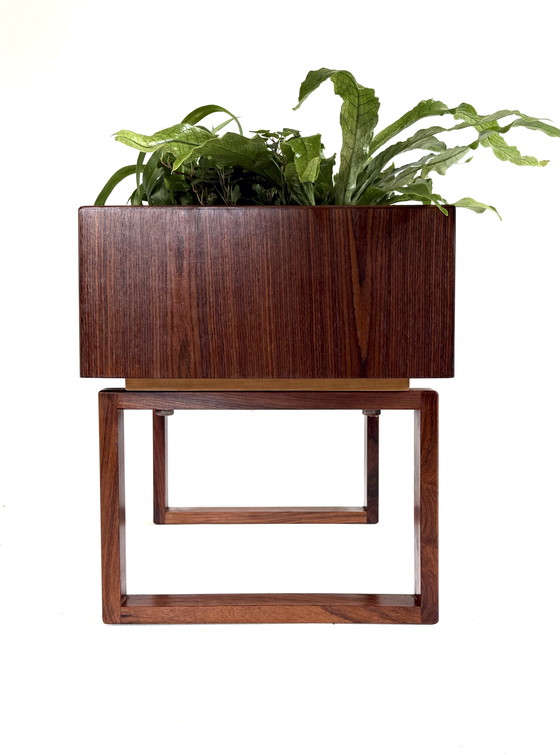 Image 1 of Vintage rosewood planter, Kai Kristiansen '60
