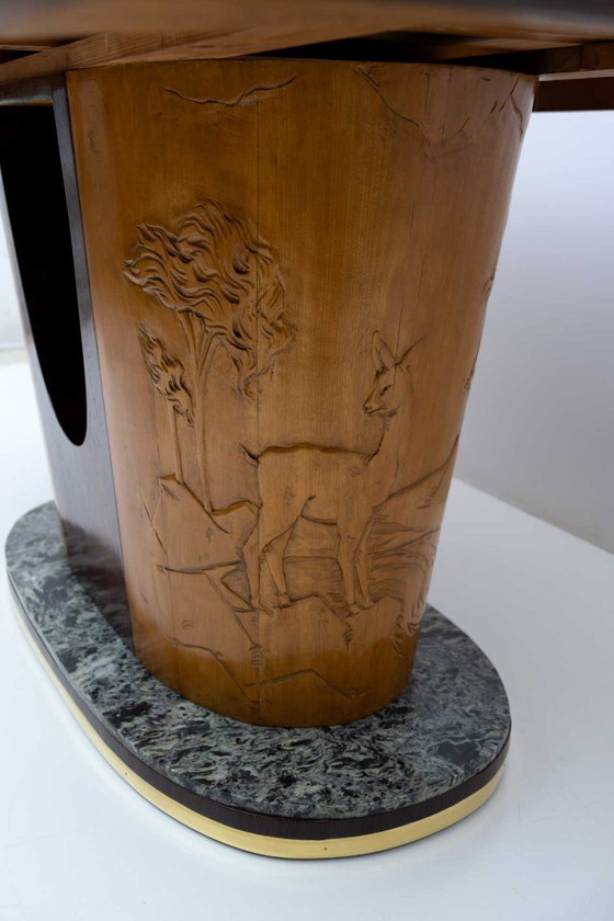 Image 1 of Tavolo da pranzo italiano moderno di metà secolo di Vittorio Dassi, design iconico, anni '50