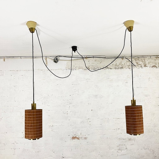 Spaanse hanglampen van Estiluz, 1970, Set van 2