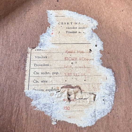 Image 1 of Mesa de centro Jindřich Halabala, década de 1940 – Estado original