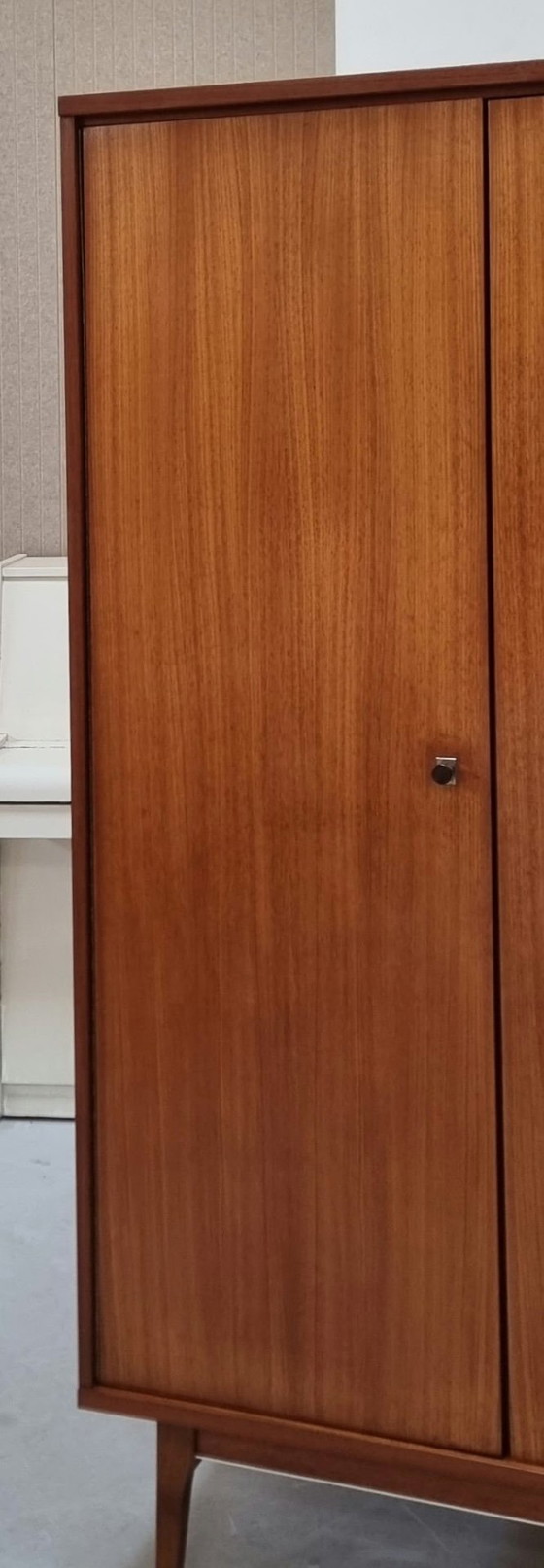 Mid Century Wardrobe, Wood, Brown (photo 7 of 23)