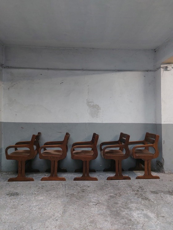 Image 1 of 4 x niederländische brutalistische Sessel