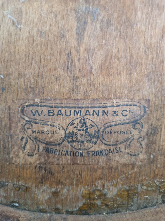 Art Nouveau Bentwood Chair by W. Baumann & Cie, Dining chairs, Brown (photo 4 of 5)